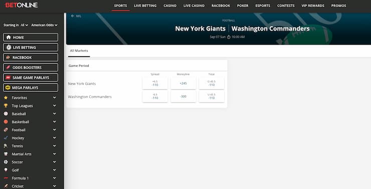 Inside look at BetOnline — a trusted name in DC sports betting.